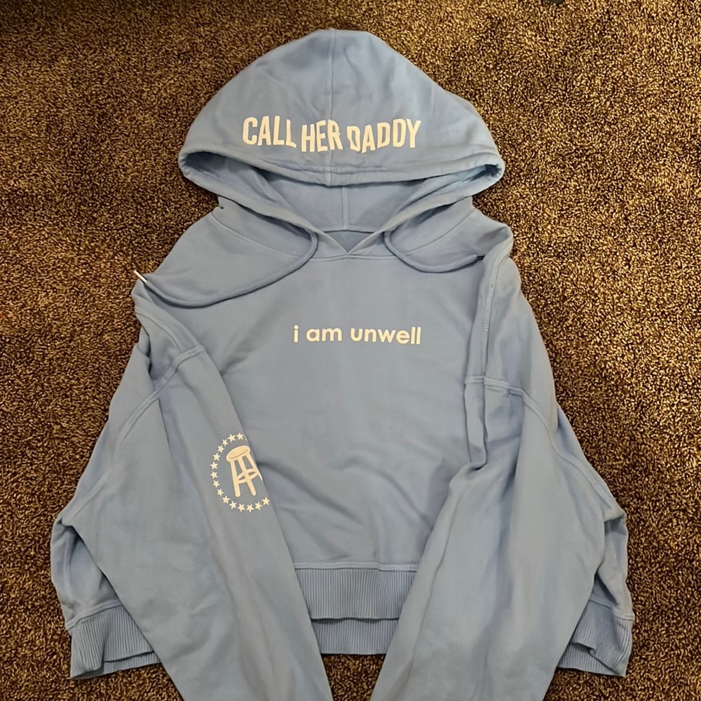 Call Her Daddy cropped sweatshirt